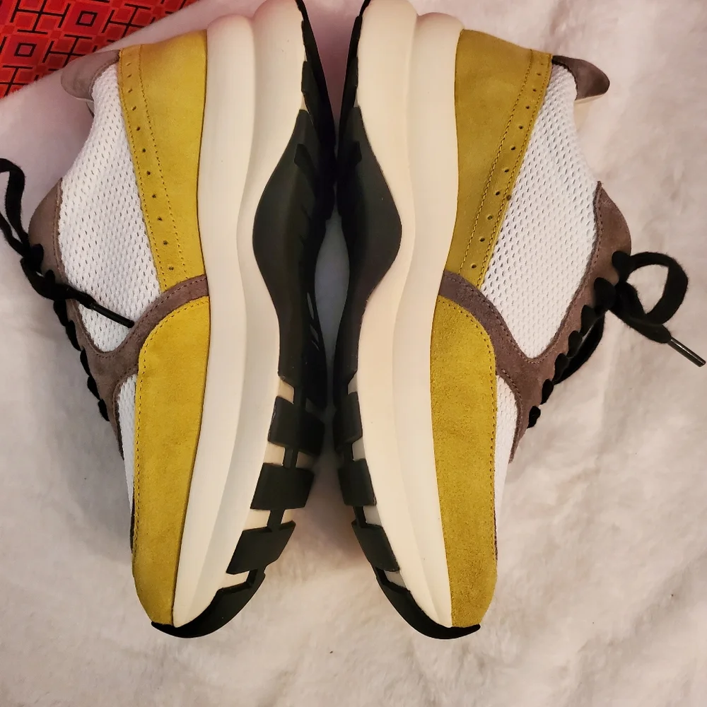 NEW! TORY BURCH FABULOUS, CHIC, & SEXY KICK TRAINER REMEMBER STR SNEAKERS SHOES - Picture 6 of 11